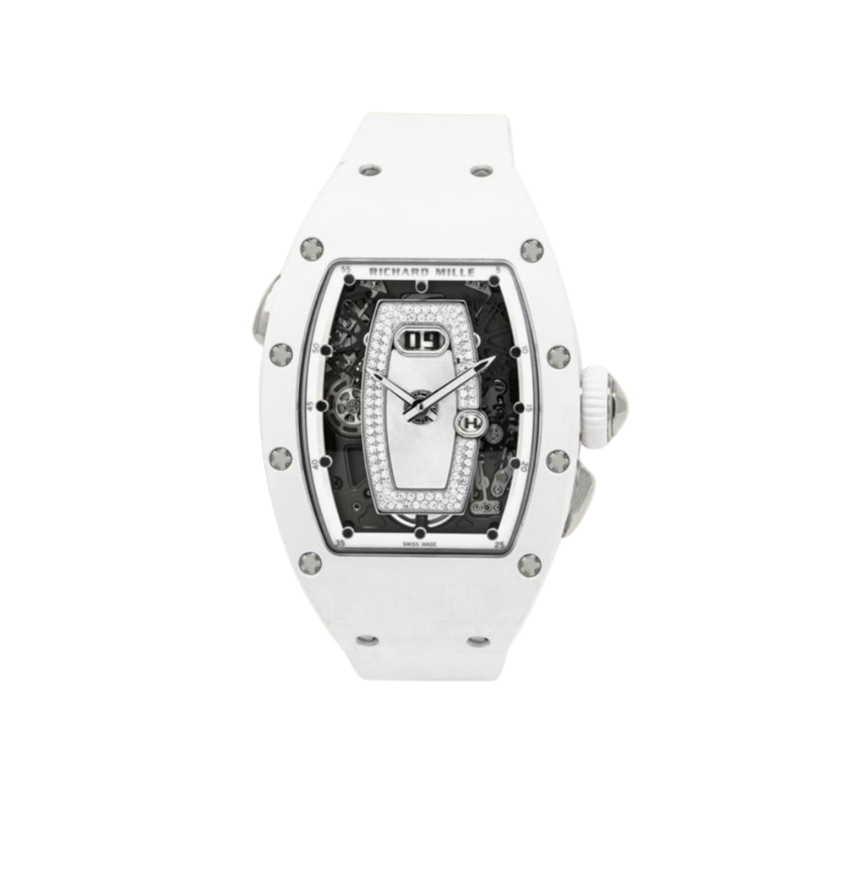 RM037 White Ceramic Pearl