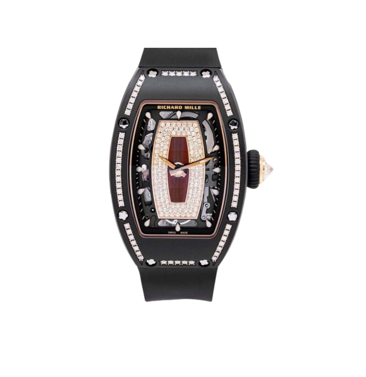 RM07-01 ATZ Black Ceramic One Row Jasper