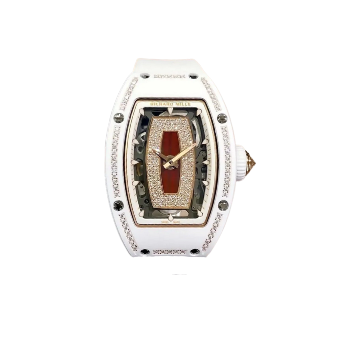 RM07-01 ATZ White Ceramic One Row Jasper
