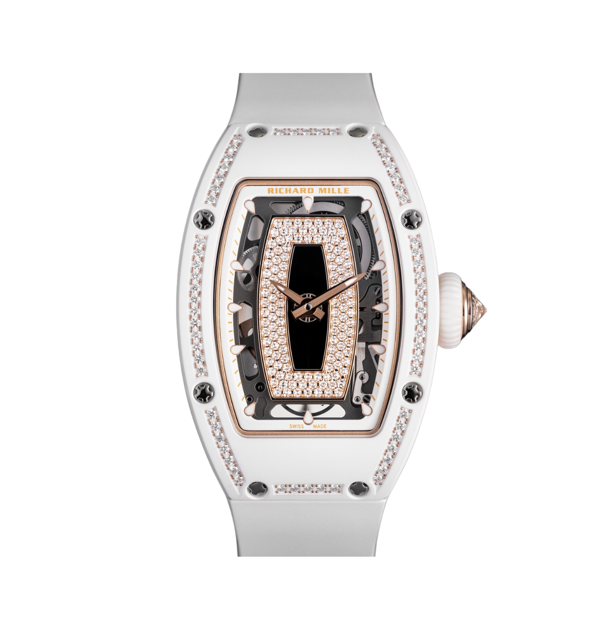 RM07-01 ATZ White Ceramic One Row Onyx