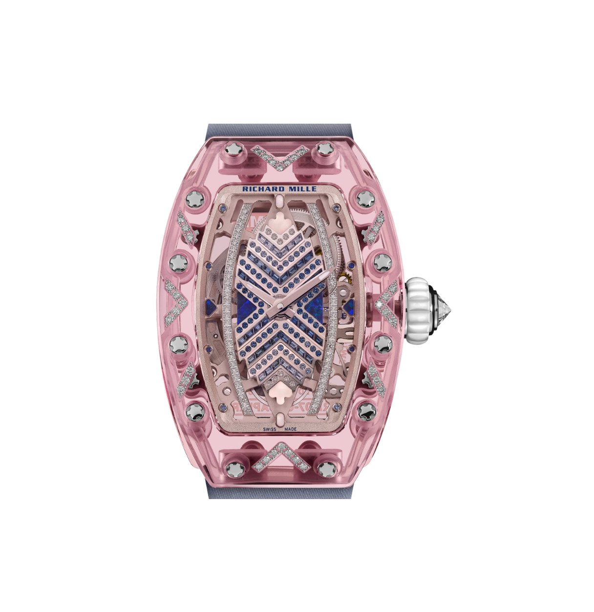 RM07-02 Pink Sapphire Gem Setting