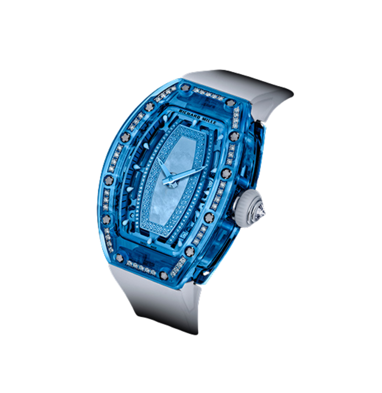 RM07-02 Blue Sapphire One Row