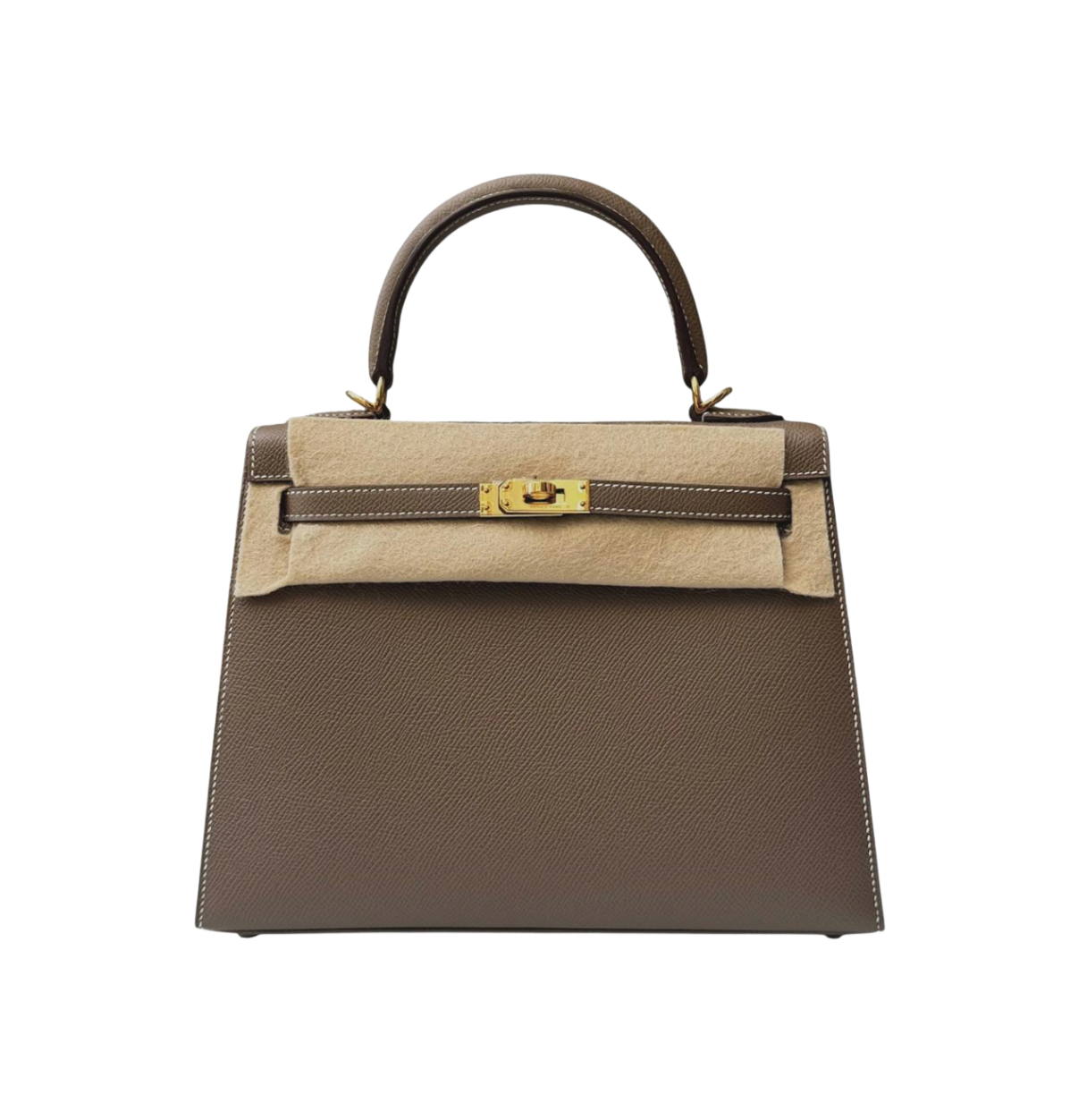 Hermès Kelly 25 Etoupe Epsom GHW