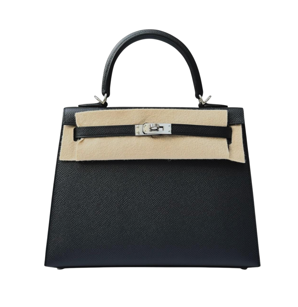 Hermès Kelly 25 Black Epsom PHW