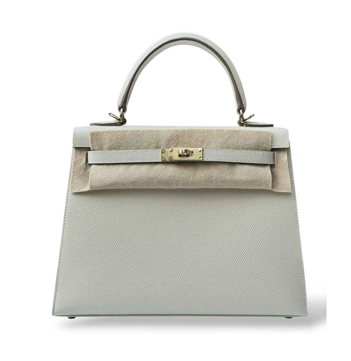 Hermès Kelly 25 Craie Epsom PBHW