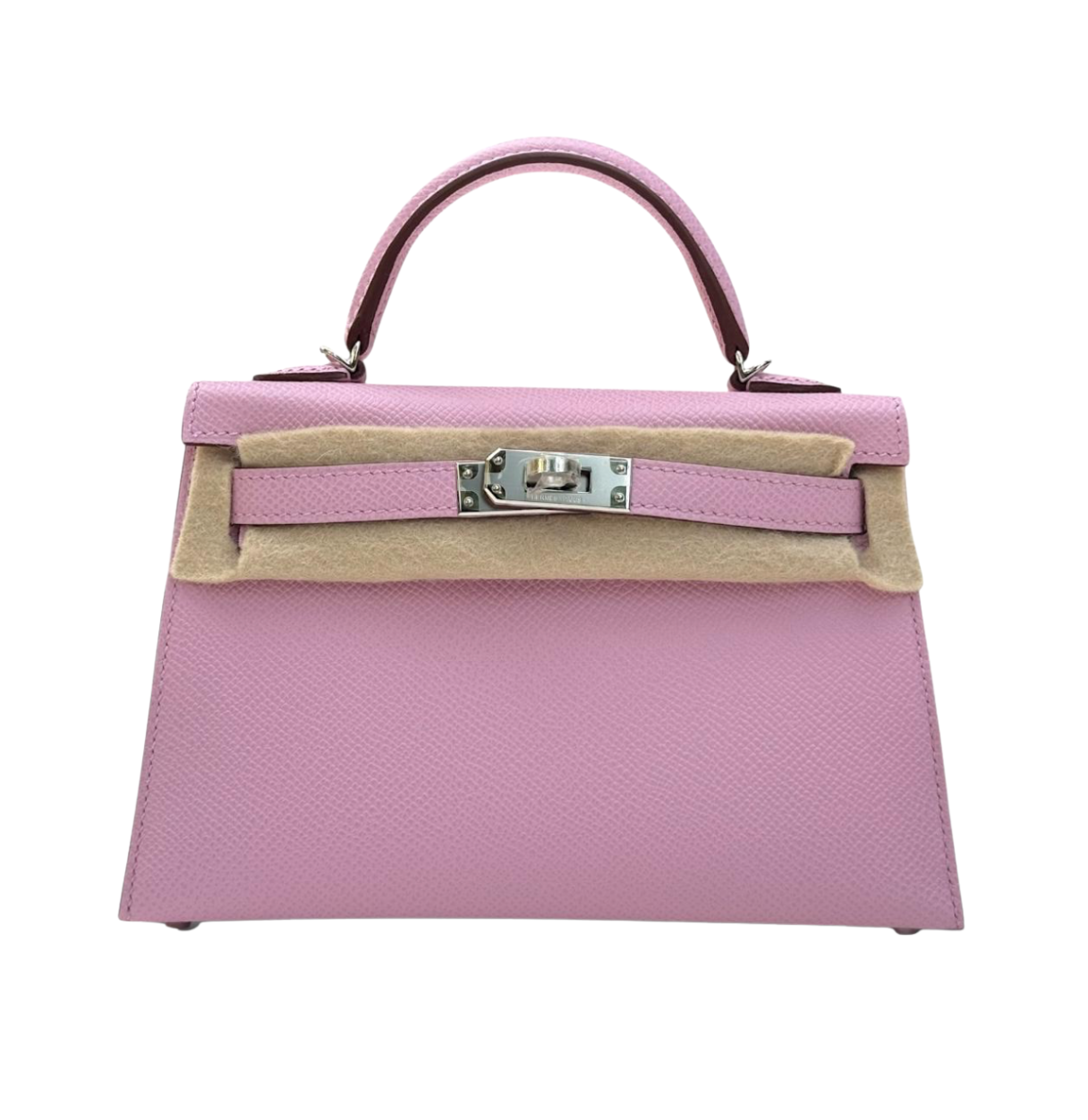 Hermès Kelly Mini Mauve Sylvestre Epsom PHW