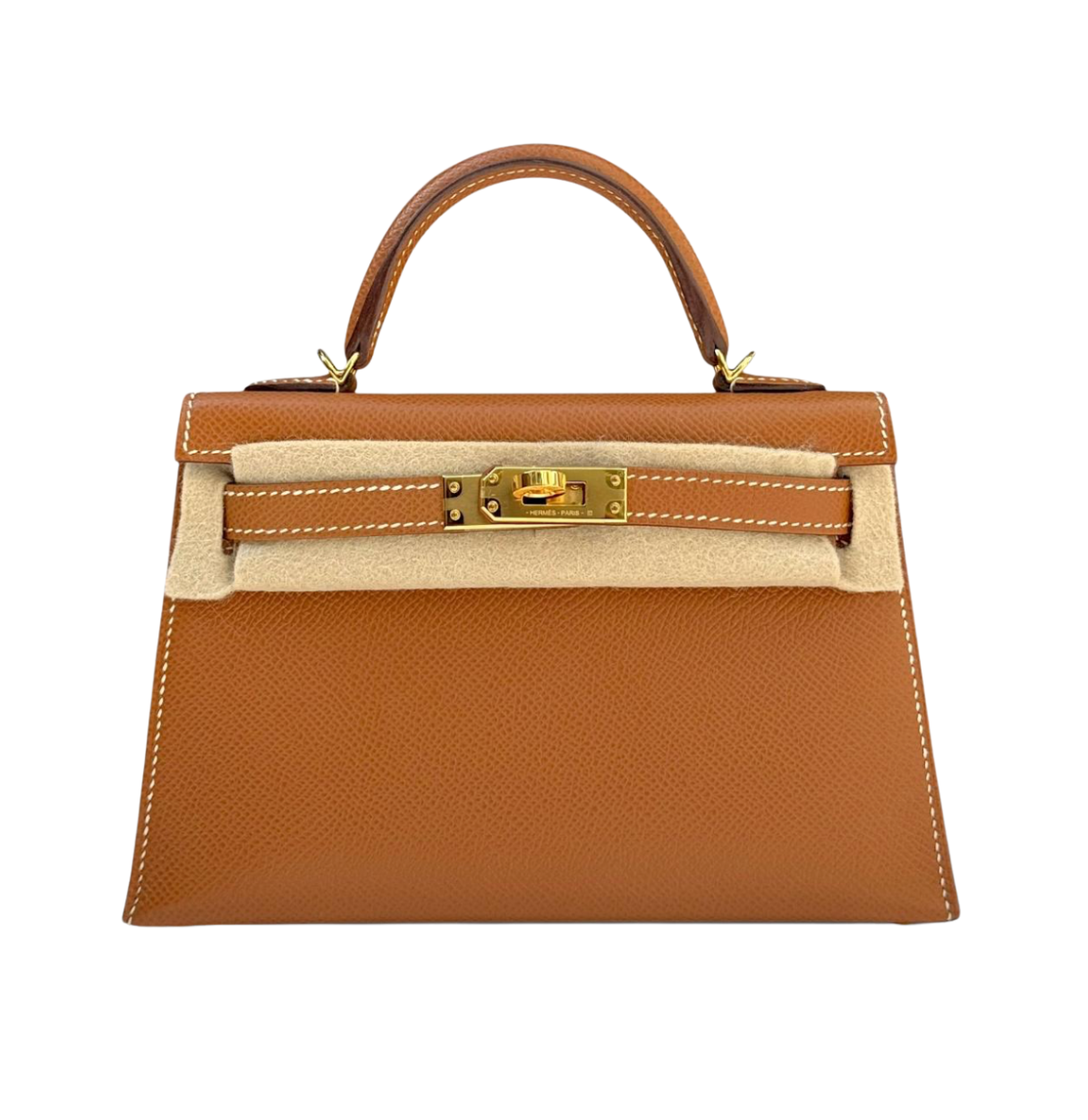 Hermes Kelly Mini Gold Epsom GHW