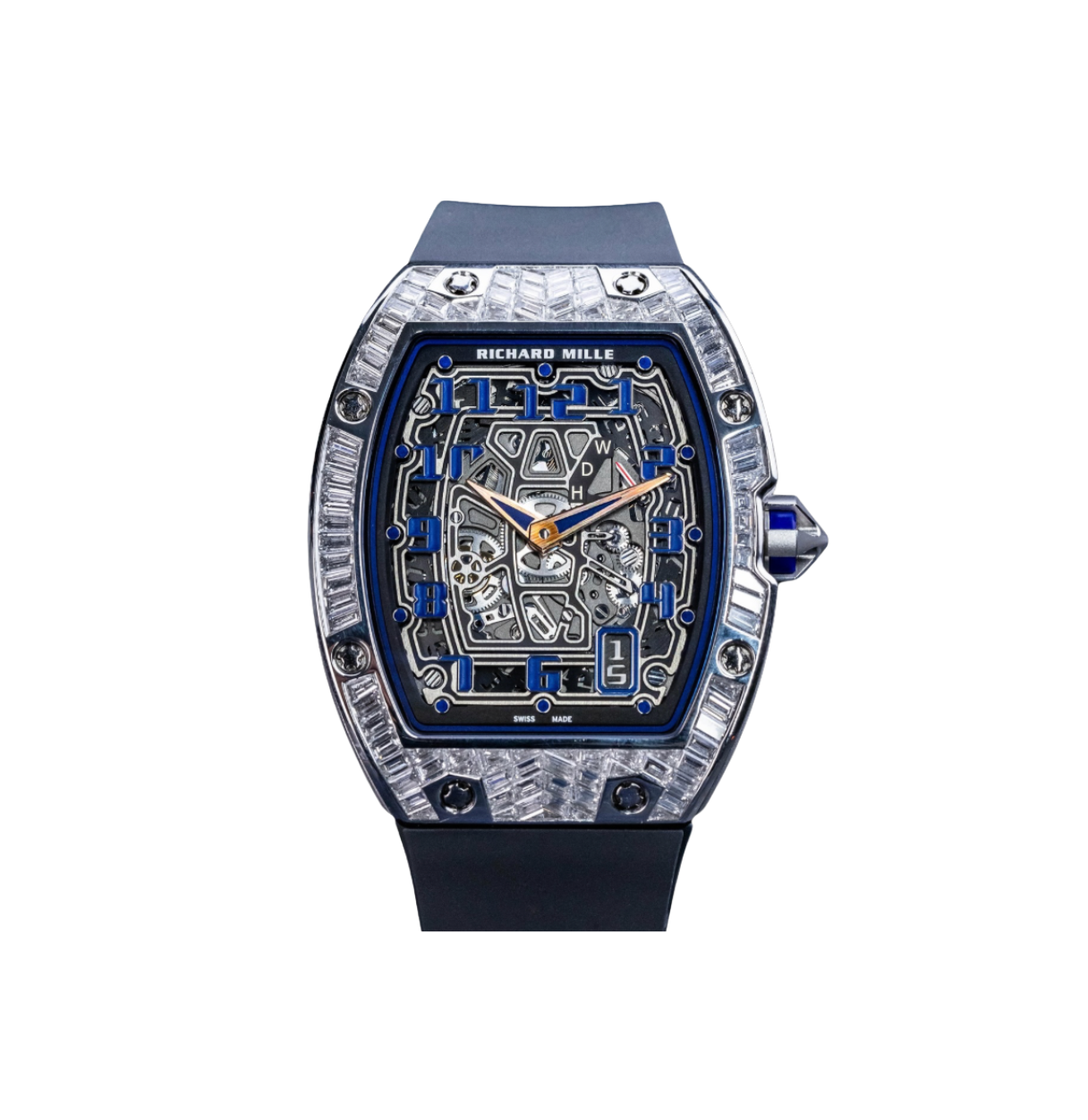 RM67-01 PT Baguette Diamond